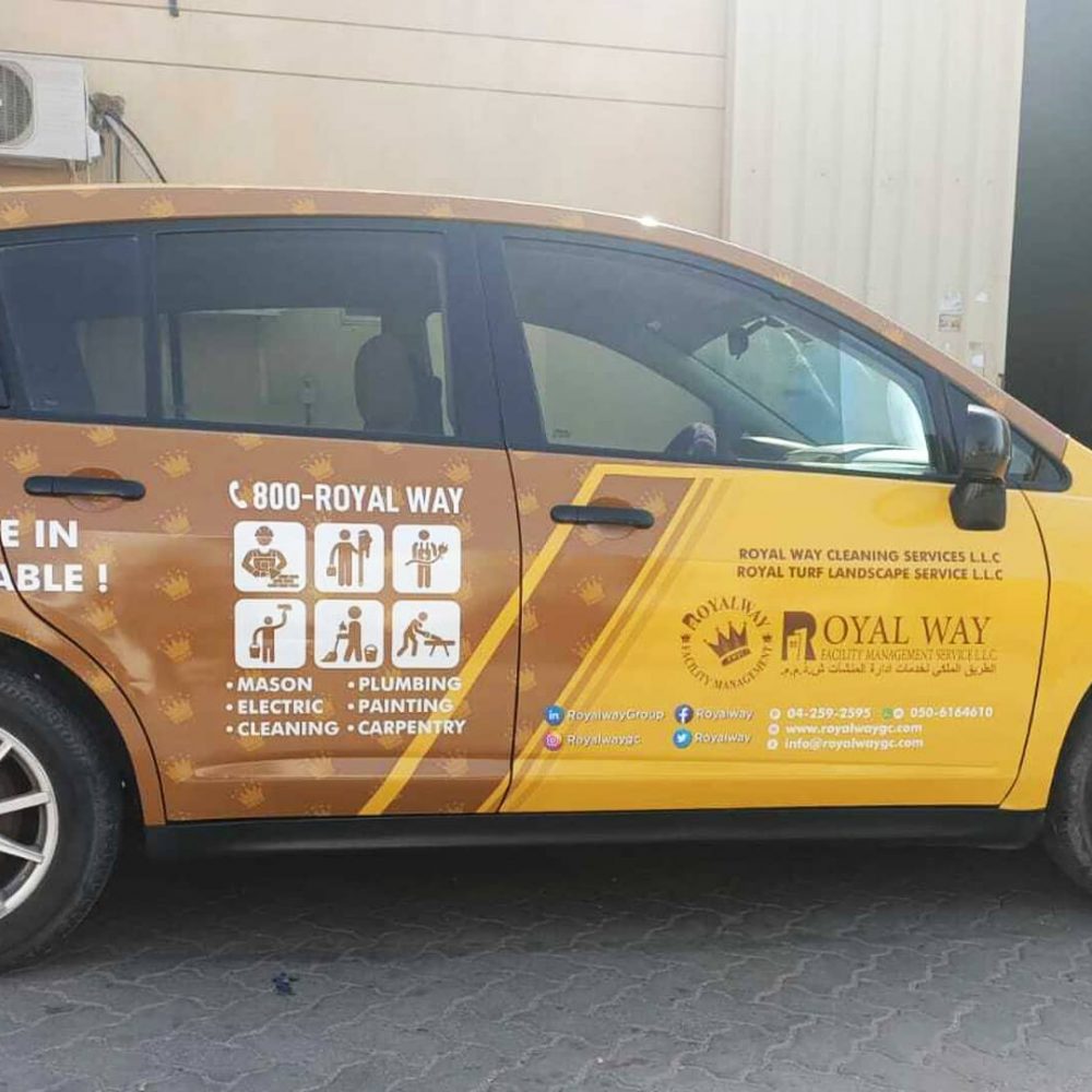 Vehicle Wrapping in Dubai Vehicle Branding Ash and Sims