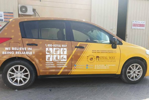 Custom Car Wrap in Dubai